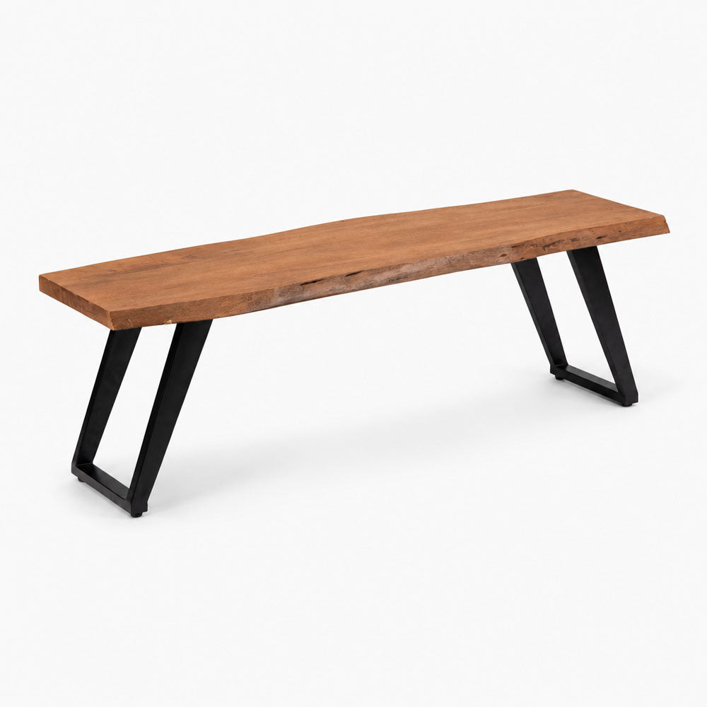 Richmond Acacia Wood Bench | Honey