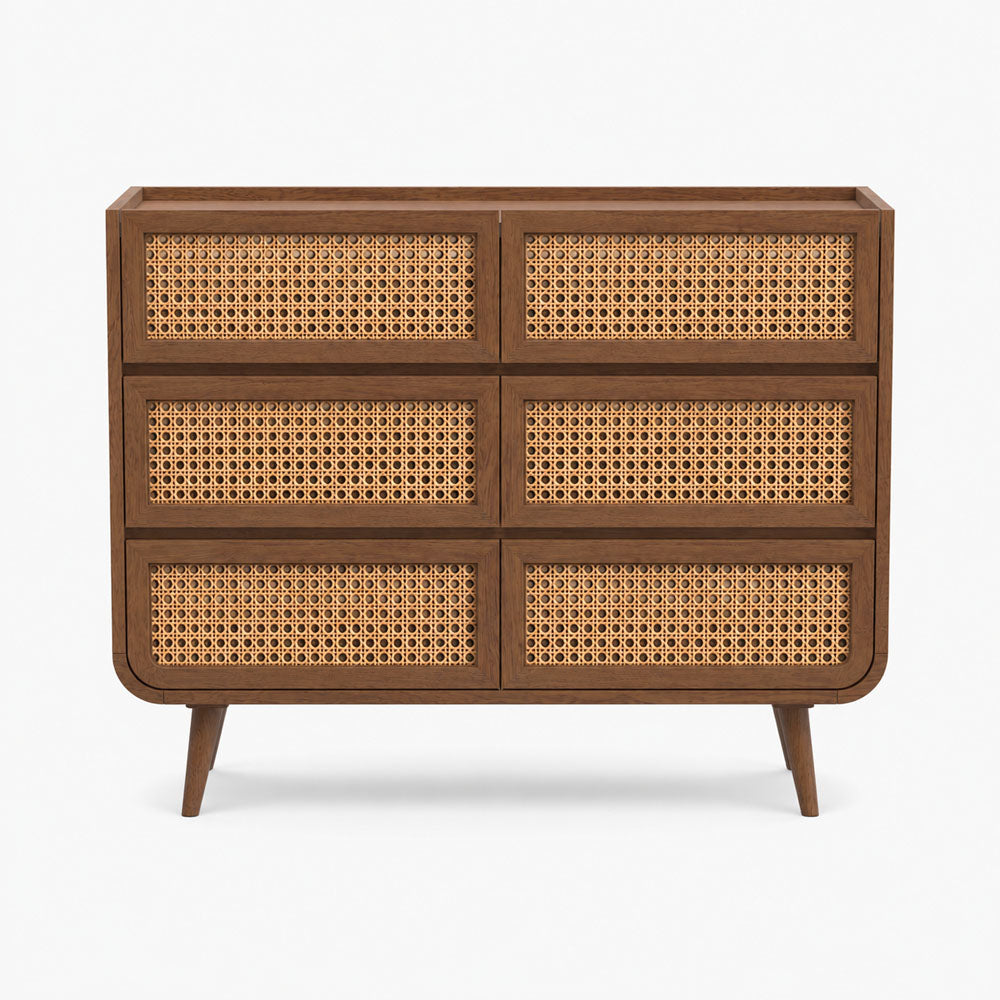 Jace Mango Wood Drawer Chest | Brown