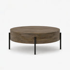 Ian Mango Wood Coffee Table | Walnut