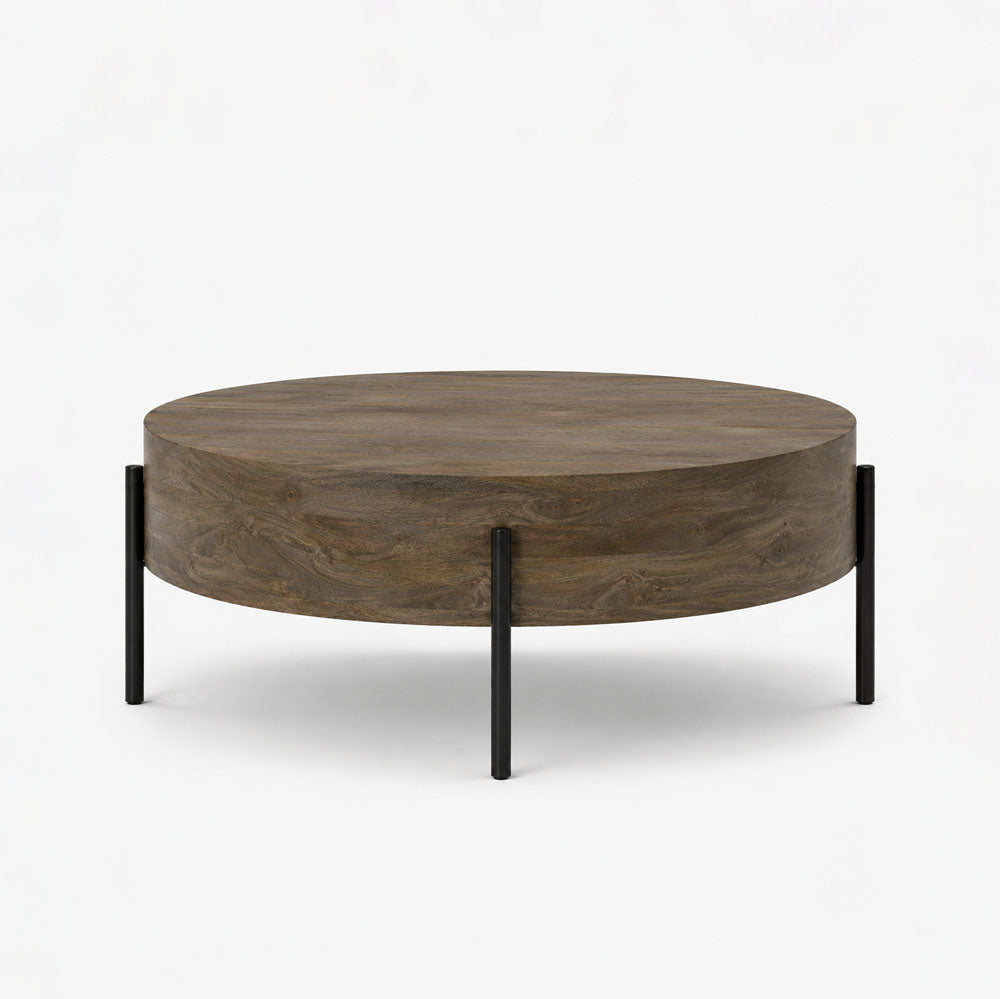 Ian Mango Wood Coffee Table | Walnut