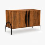 Dalton Mango Wood Cabinet | Honey