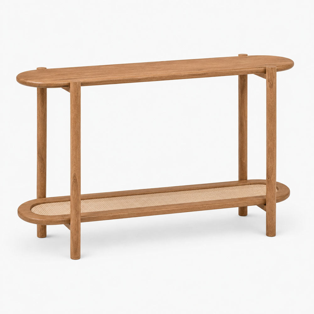 Enola Mango Wood Console Table | Natural