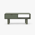 Aurelia Mango Wood Coffee Table | Green | Light Wood