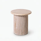 Comfort Marble Side Table | Travertine