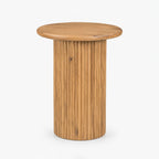 Cedric Mango Wood Side Table | Honey