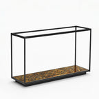 Luna Iron Console Table | Gold
