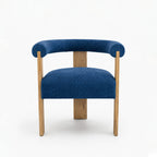 Harper Polyester Dining Chair | Blue