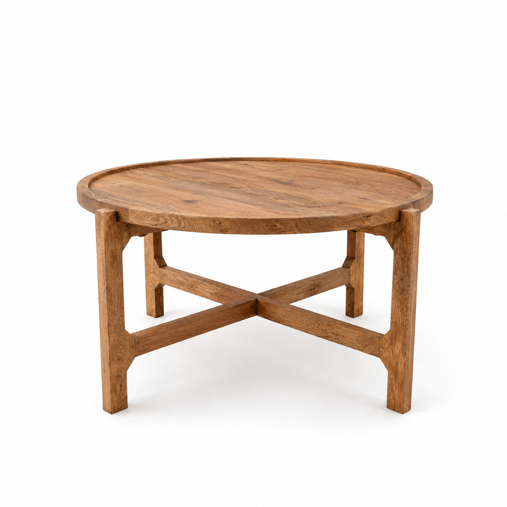 Nina Mango Wood Coffee Table | Natural