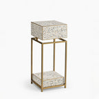 Ford Iron Side Table | Terrazzo