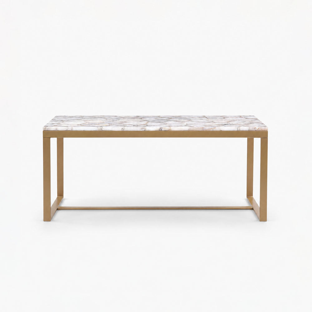 Arielle Agate Coffee Table | Pearl Agate