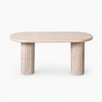 Infinity Marble Coffee Table | Travertine