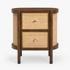 Bowen Mango Wood Bedside Table | Brown