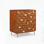 River Mango Wood Cabinet | Honey