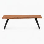 Richmond Acacia Wood Bench | Honey