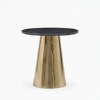 Savannah Marble Side Table | Black