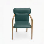 Cedar Acacia Wood Dining Chair | Teal