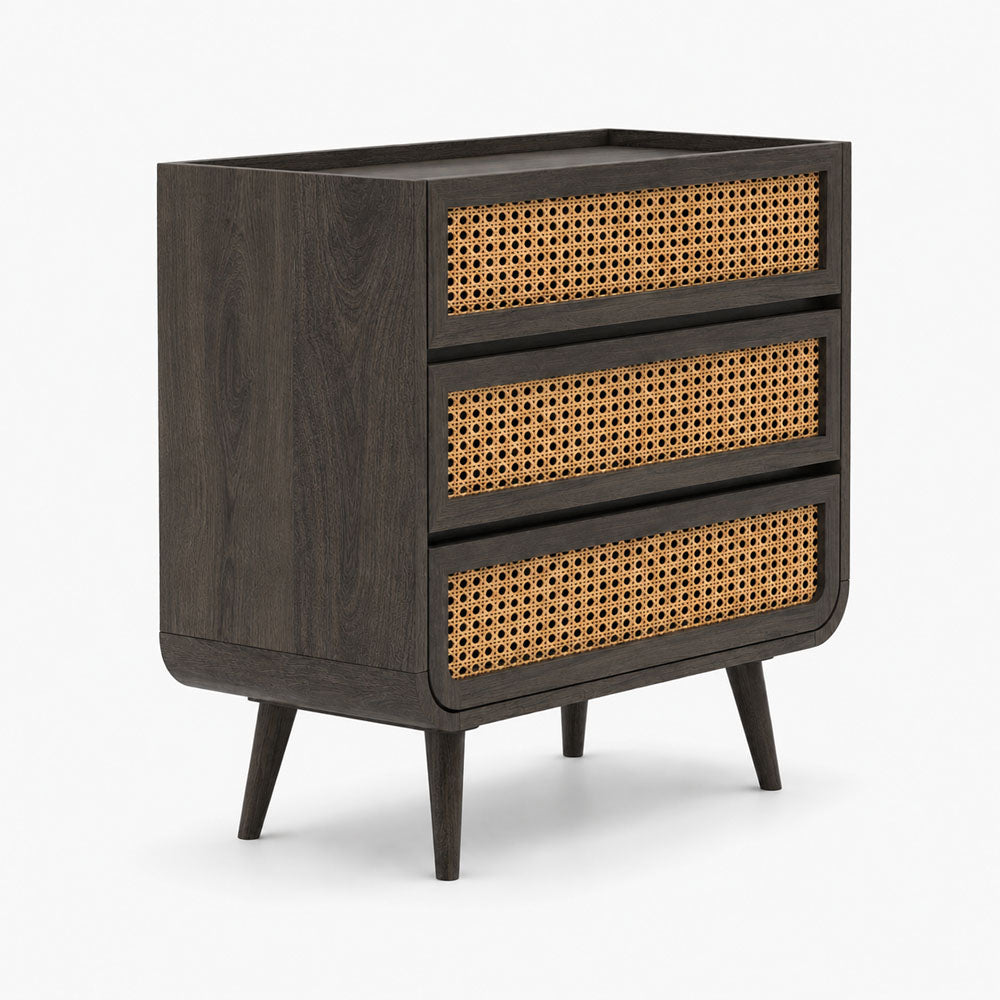 Jace Mango Wood Drawer Chest | Walnut | Light Wood