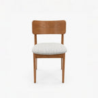 Naomi Polyester Dining Chair | Honey