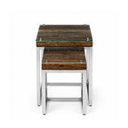 Suki Reclaimed Wood Side Table | Natural