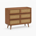 Jace Mango Wood Drawer Chest | Brown