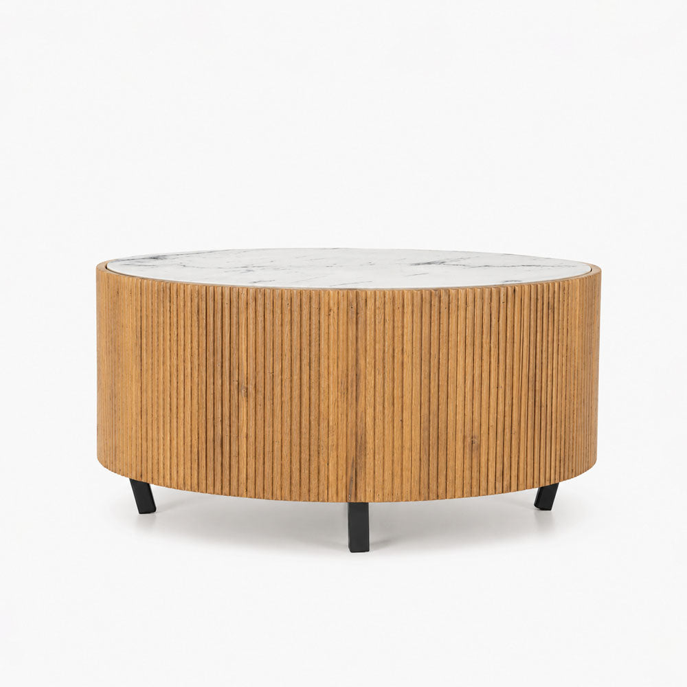 Leah Mango Wood Coffee Table | Honey