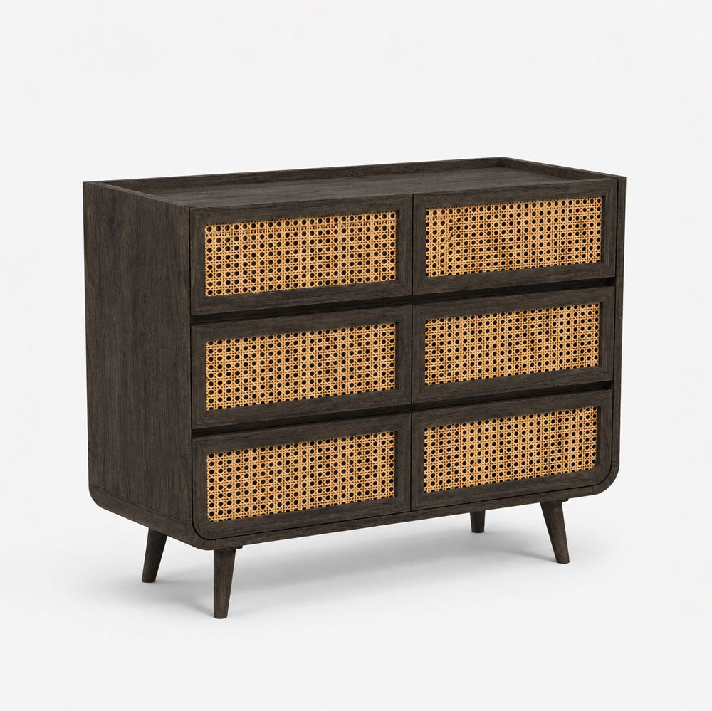 Jace Mango Wood Drawer Chest | Walnut | Light Wood