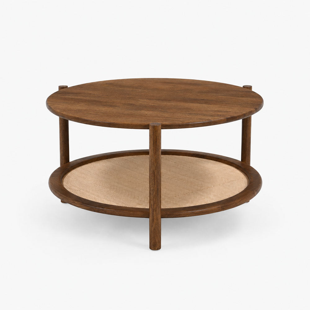 Enola Mango Wood Coffee Table | Brown