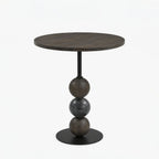 Julia Mango Wood Side Table | Walnut