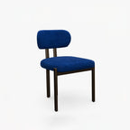 Fairmont Polyester Dining Chair | Blue