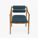 Linden Acacia Wood Dining Chair | Light Blue