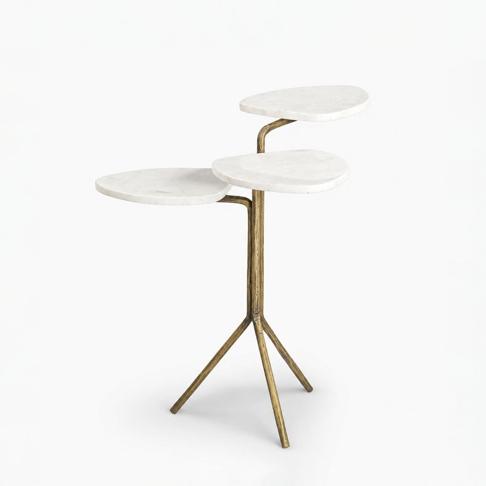 Kiki Marble Side Table | Natural