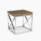 Rumi Reclaimed Wood Side Table | Natural