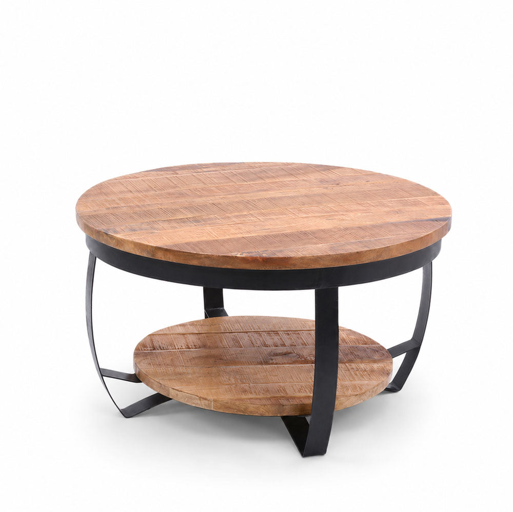 Verna Mango Wood Coffee Table | Natural