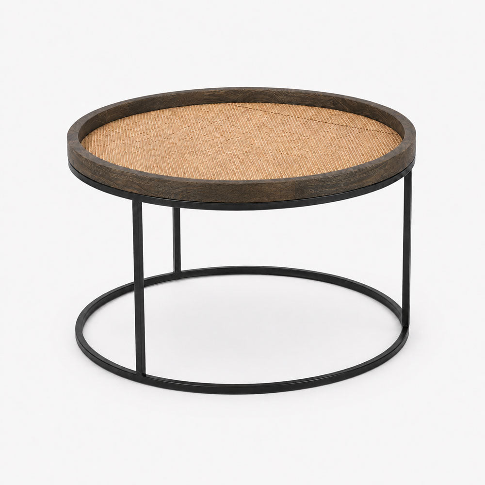 Paxton Mango Wood Coffee Table | Walnut