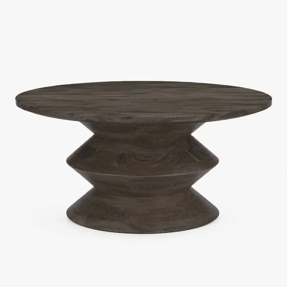 Sunna Acacia Wood Coffee Table | Walnut