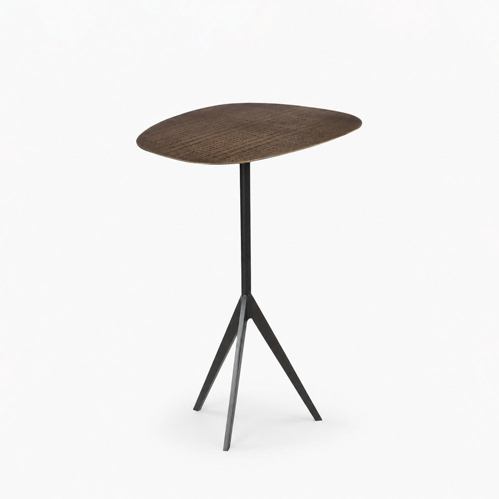 Ash Iron Side Table | Set of 2 | Gold