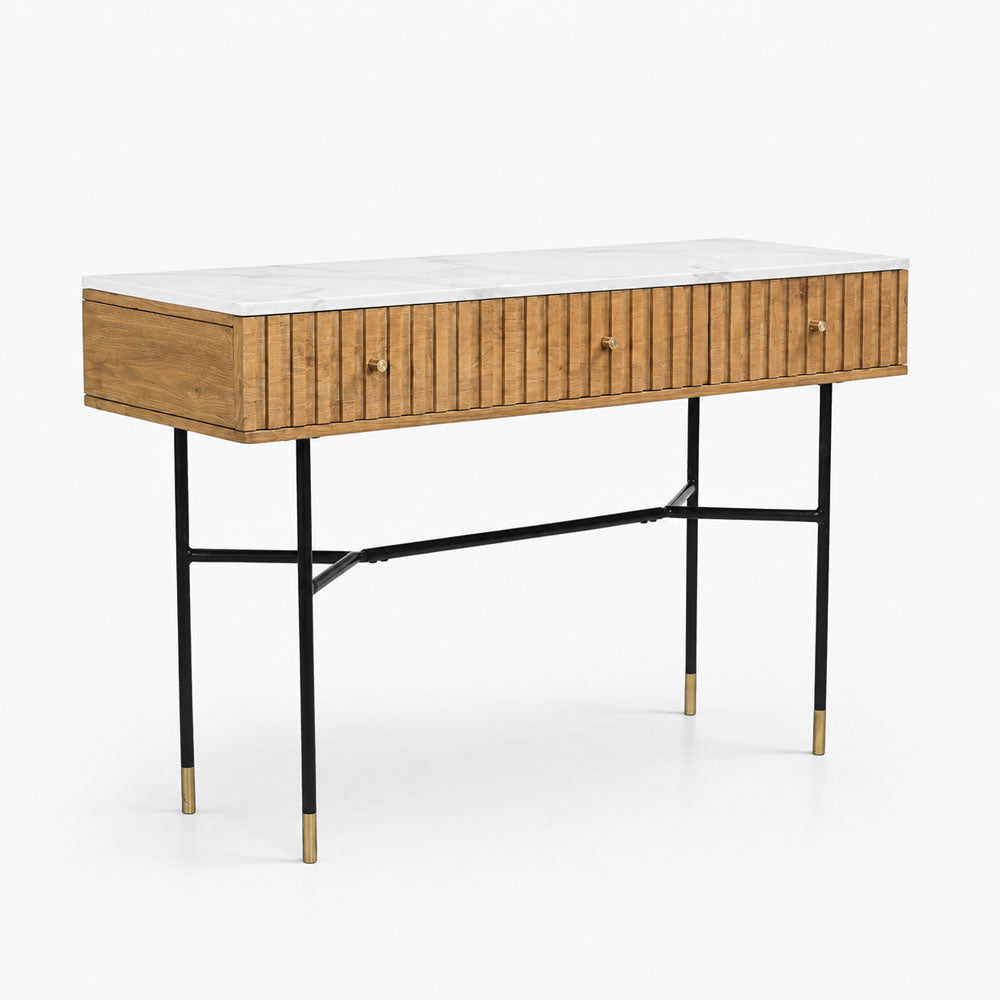Madison Mango Wood Console Table | Honey