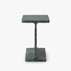 Julian Marble Side Table | Forest Green