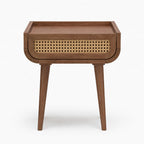 Jace Mango Wood Bedside Table | Brown