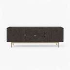 Tessa Mango Wood Media Unit | Walnut