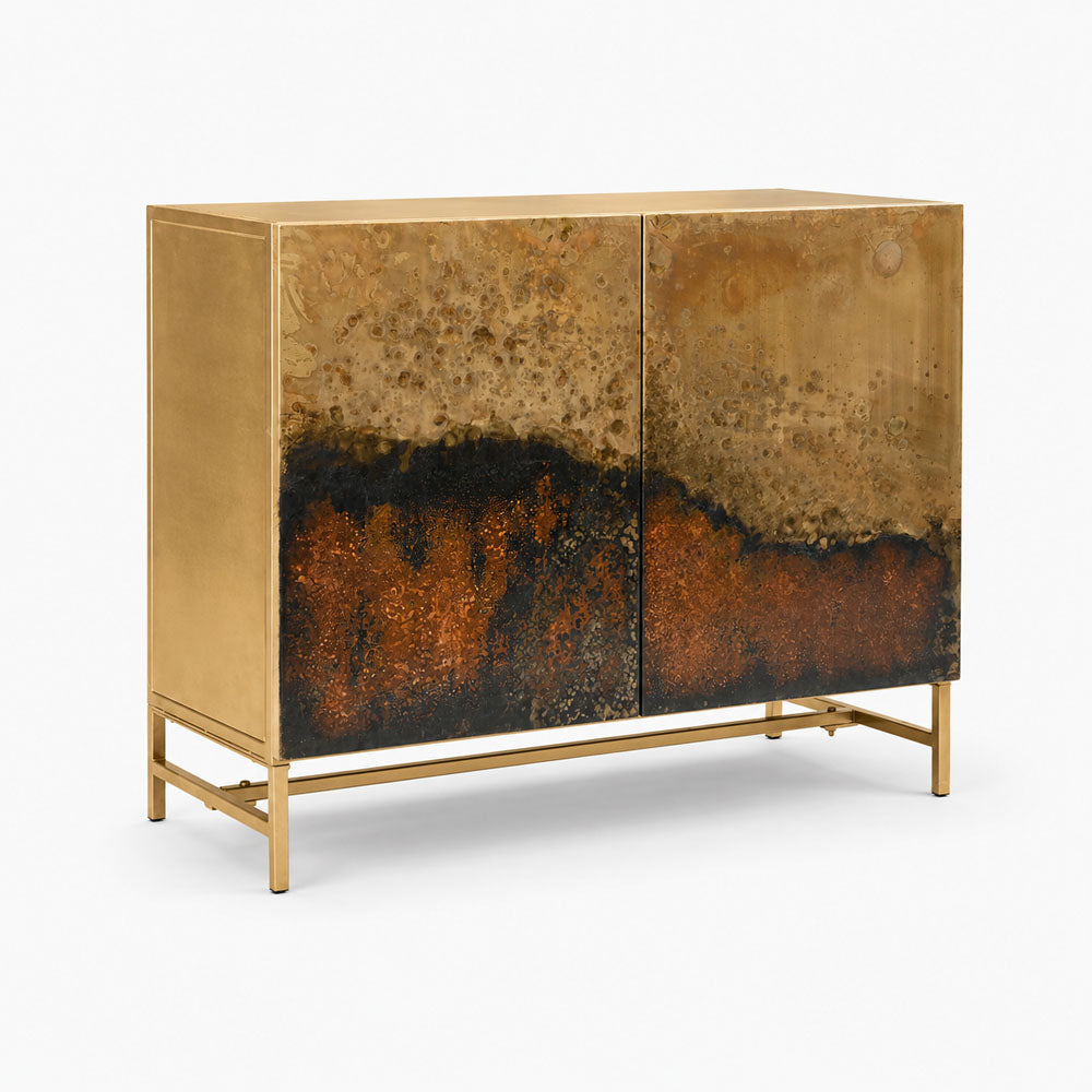 Stella Iron Cabinet | Rust