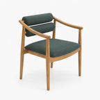 Linden Acacia Wood Dining Chair | Green