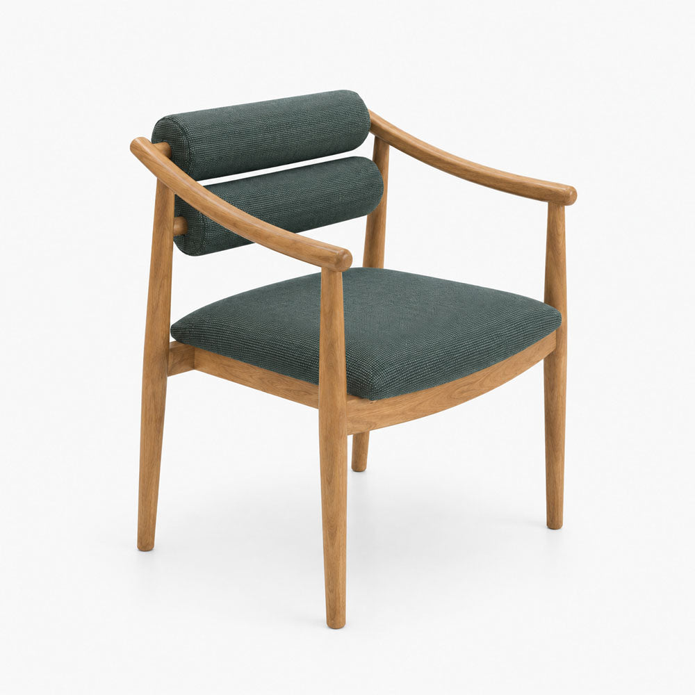 Linden Acacia Wood Dining Chair | Green