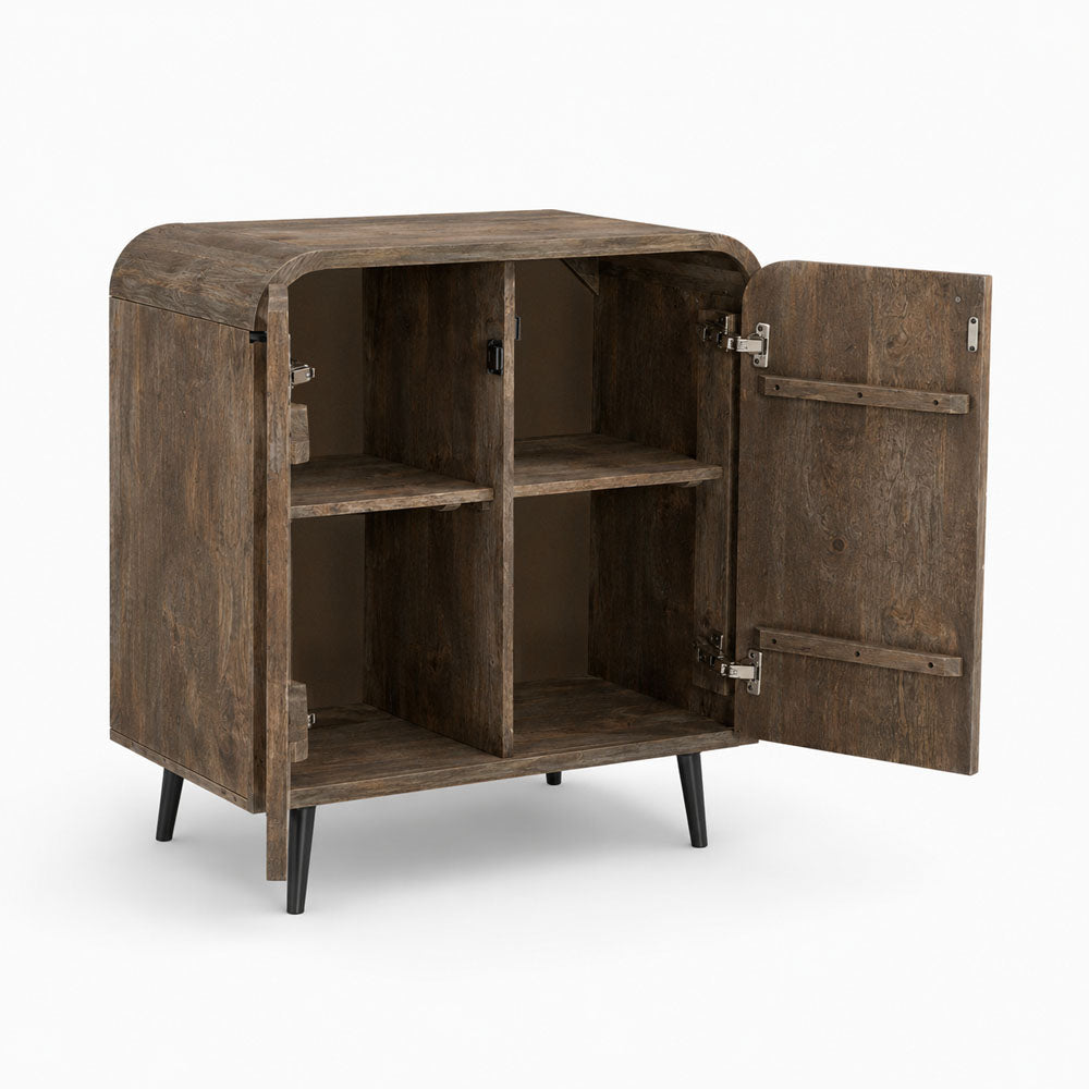 Bimini Mango Wood Cabinet | Walnut