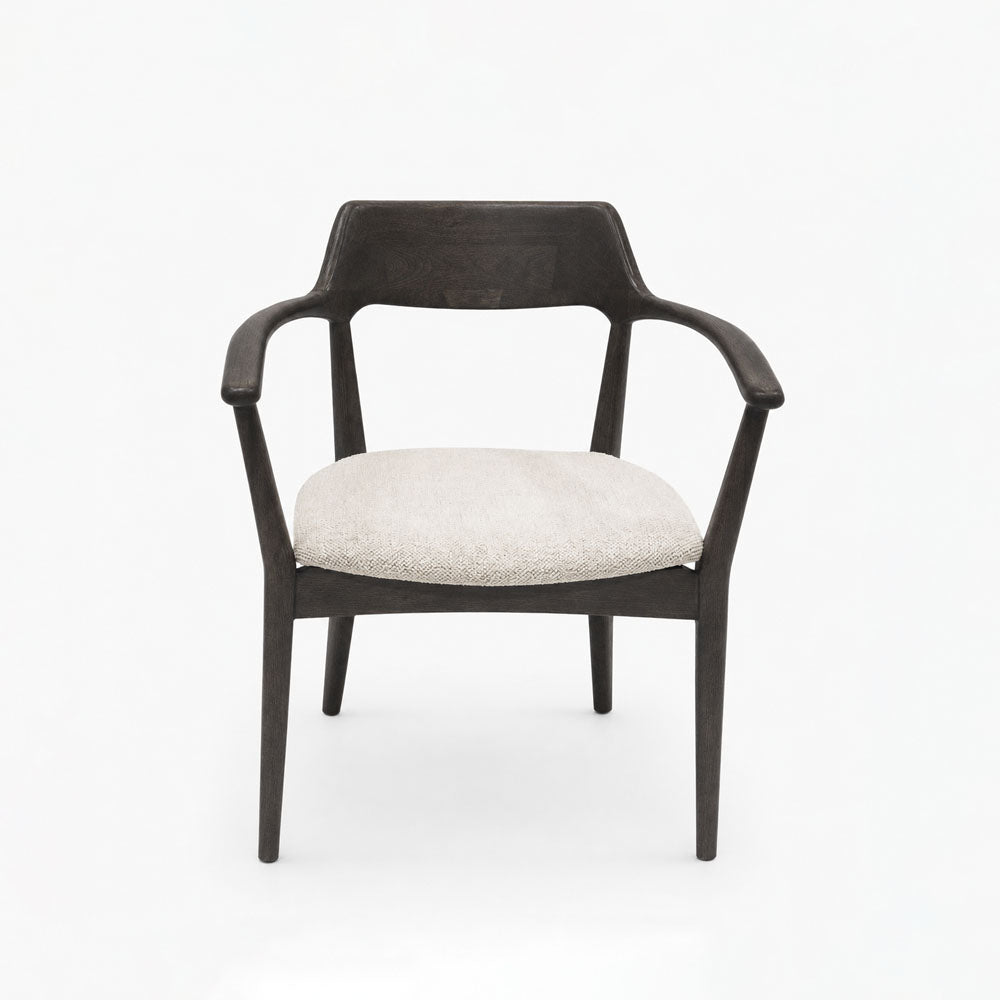 Grove Polyester Dining Chair | Walnut