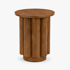 Dean Mango Wood Side Table | Honey