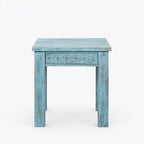 Kian Agate Side Table | Blue Wash