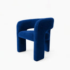 Hemlock Polyester Dining Chair | Blue