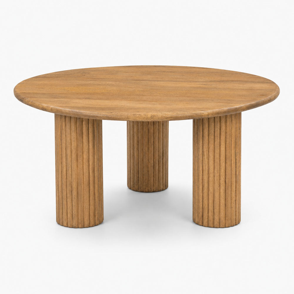 Cedric Mango Wood Coffee Table | Honey
