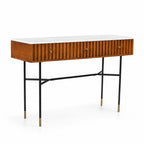 Madison Mango Wood Console Table | Honey